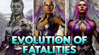 Evolution of Sindel Fatalities | Mortal Kombat (1995-2023) | 4K