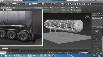 Tutorial on Modeling a static tanker in 3dsmax ( Part 2)