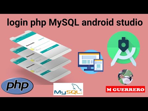 LOGIN CON ANDROID STUDIO Y PHP MYSQL    LOGIN Y INSERTAR REMOTAMENTE