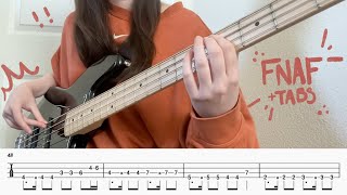 FNAF Song 1 (Bass Cover w/ Tabs) ryejams