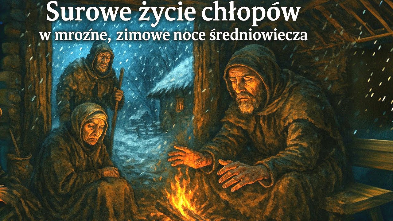 Surowe życie chłopów w mroźne, zimowe noce średniowiecza | Bajki Na Dobranoc