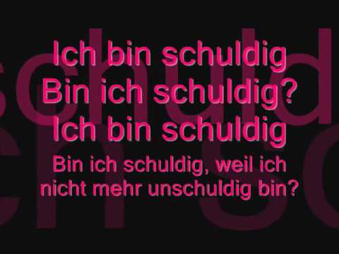 LaFee Unschuldig lyrics