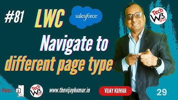 81 - Navigate to different page like create record, external URL, Visualforce, list view in LWC