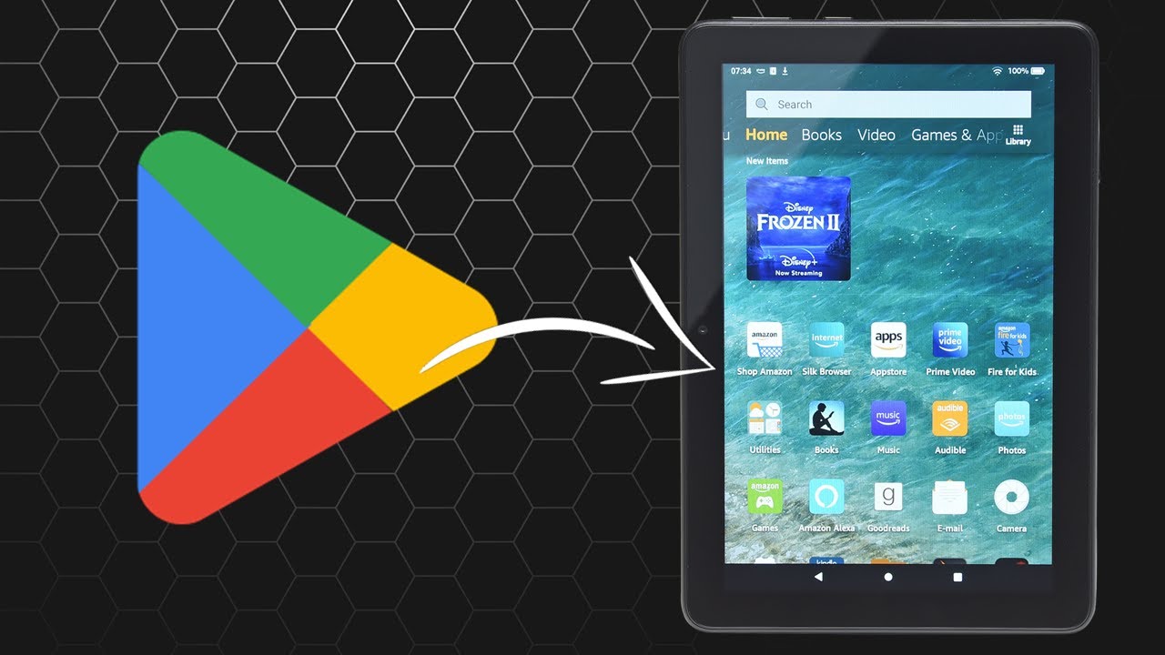 Google Play Store no Fire OS 8 - Veja como instalar