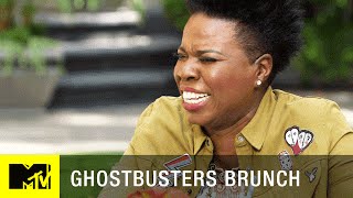 Ghostbusters Brunch | The Cast Fantasizes About Chris Hemsworth | MTV