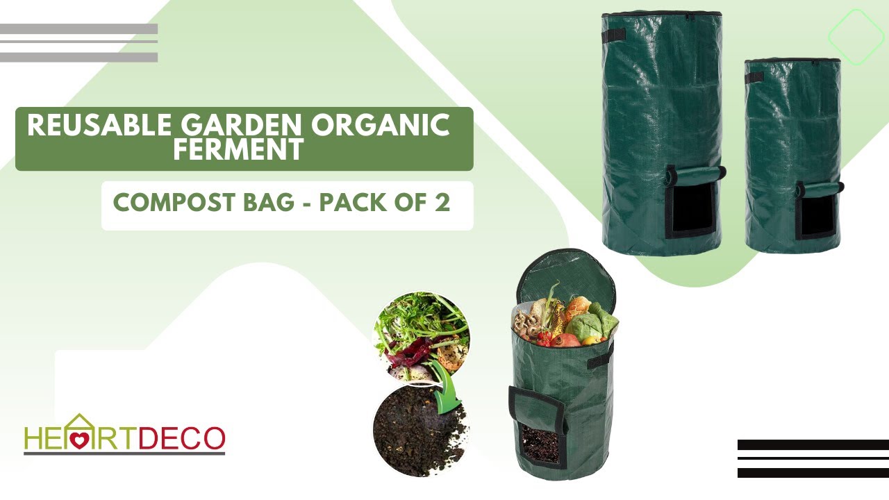 SKU 50301 I Benefits of Reusable Garden Organic Ferment Compost Bag ...