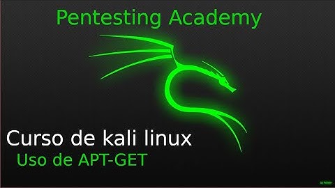Curso de Kali Linux - Uso de apt-get