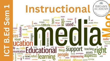 Instructional Media ll ICT complete Class B.Ed Sem 2 ll #ict