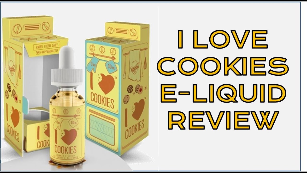 I LOVE COOKIES e-Liquid Review By Mad Hatter e-Liquids