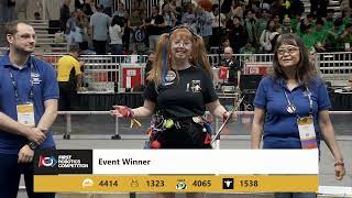 2026 FIRST Championship - FIRST Robotics Competition - Daly Division - Day 4
