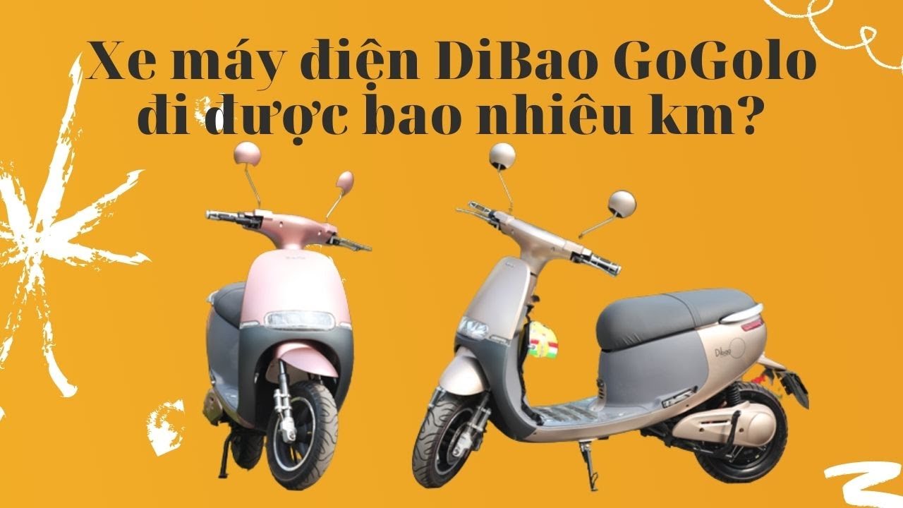 Xe máy điện DiBao GoGolo đi được bao nhiêu km [Góc... - youtube