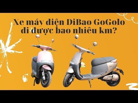 Video Xe máy điện DiBao GoGolo đi được bao nhiêu km [Góc... - youtube