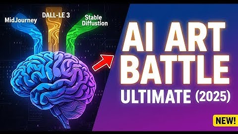 MidJourney vs DALL-E 3 vs Stable Diffusion: The ULTIMATE AI Art Battle (2025)