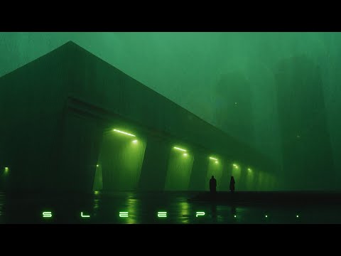 sleep... | Cyberpunk Ambient Mix | Blade Runner Ambience & Rain | Continuous Mix for Focus & Sleep
