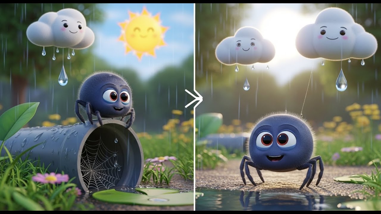 Incy Wincy Spider | Classic Nursery Rhyme for Kids | Baby Songs & Children Music