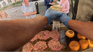 POV: FOOD TRUCK BURGERS | Rush Hour Smash Burgers 🍔