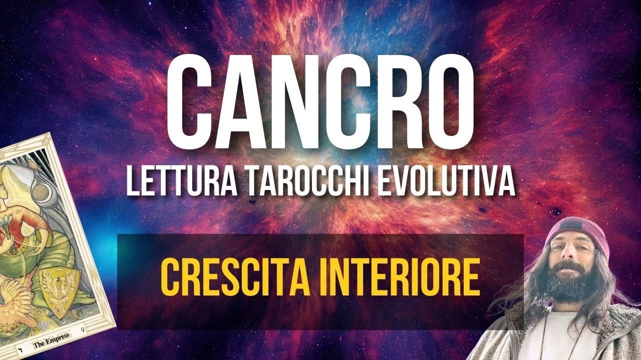 CANCRO ♋ QUALCOSA È RIEMERSO! 🌊 ORA VA GUIDATO CON PRESENZA