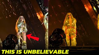 Beyoncé’s EPIC Wardrobe Malfunction On Stage and  Her INSANE Recovery