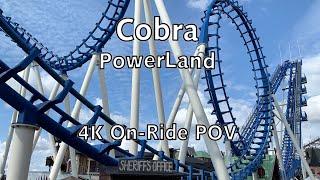 Cobra at PowerPark PowerLand Finland 4K On Ride POV