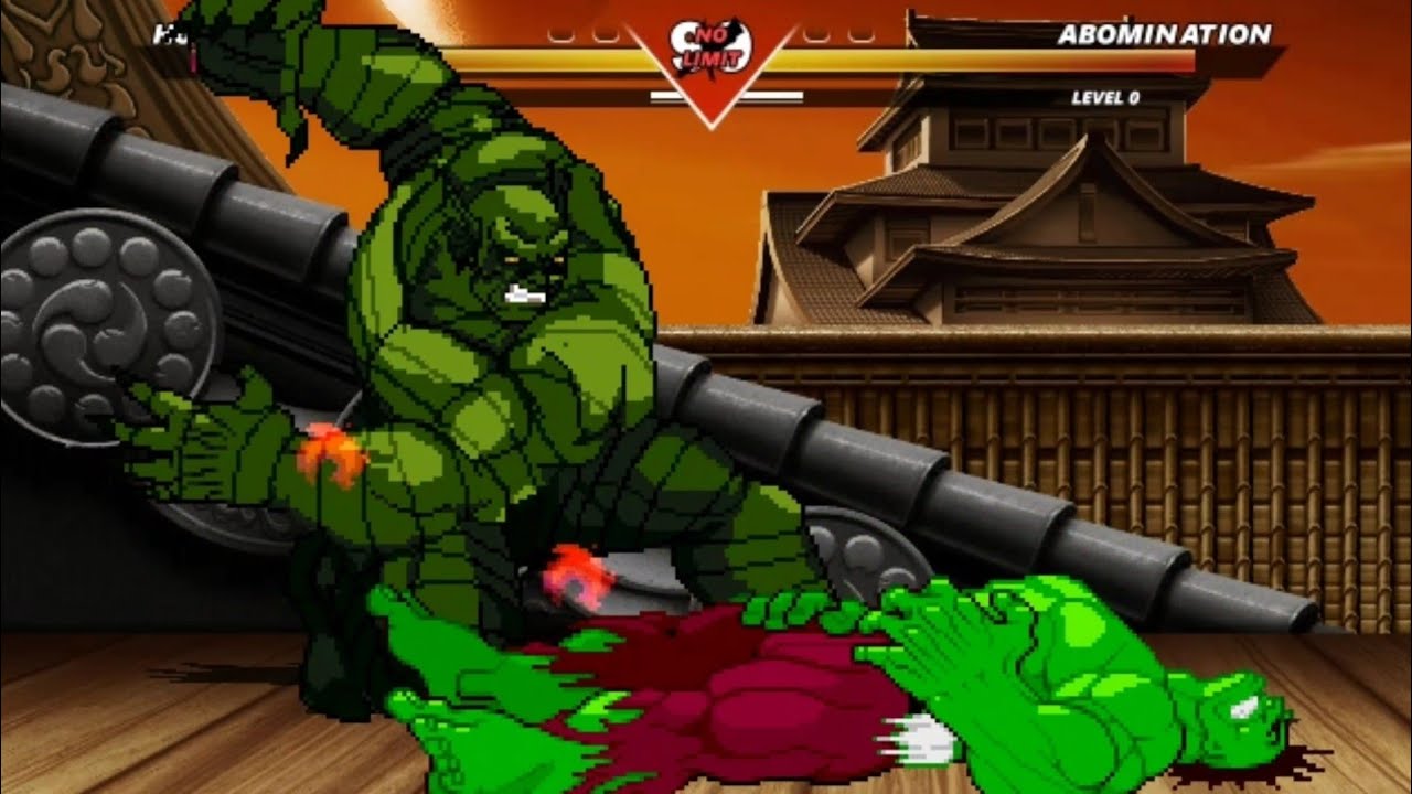 HULK vs ABOMINATION - The highest level of exciting fight ! - YouTube