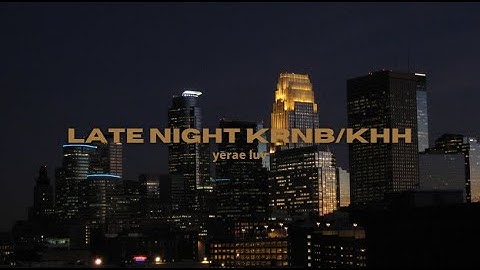 Thumbnail of [PLAYLIST] Late Night vibes | 30min of krnb and Khh
