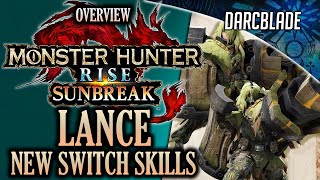 I'M CONFUSED! NEW LANCE SWITCH SKILLS : MONSTER HUNTER RISE SUNBREAK