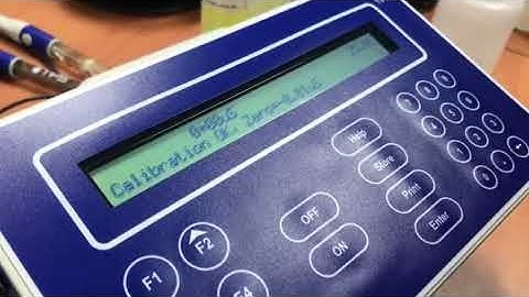 TPS 90FLT Conductivity Calibration