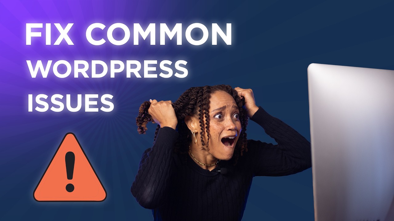 How to Fix the Most Common WordPress Issues Quickly - YouTube