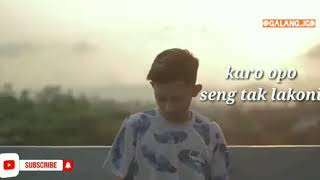 Story wa sedih erlangga gusfian