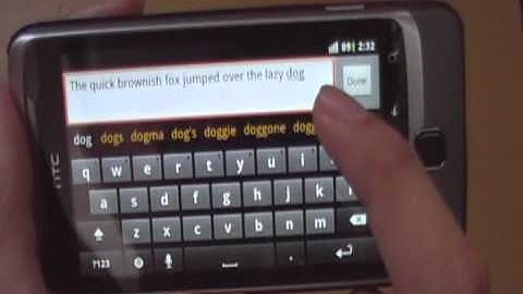 Keyboard and Text Copy Paste Changes/Improvements in Android 2.3 Gingerbread
