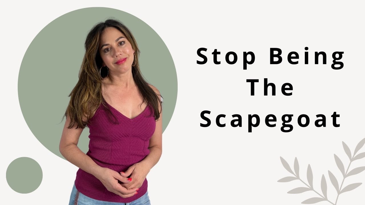 How to STOP Being Scapegoat in Relationships| Michele Lee Nieves