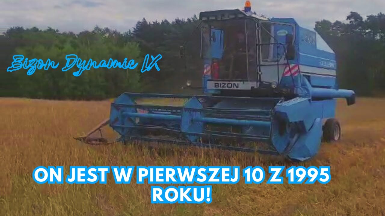Żniwa 2023! Bizon Dynamic LX Z165! Kombajn Z pierwszego wypustu 8 numer