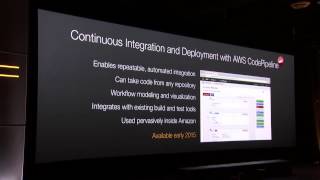 AWS re:Invent 2014 | Announcing AWS CodePipeline