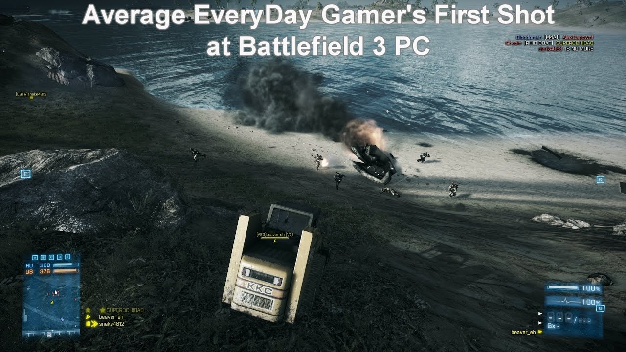 Average EveryDay Gamer's First Shot at Battlefield 3 PC