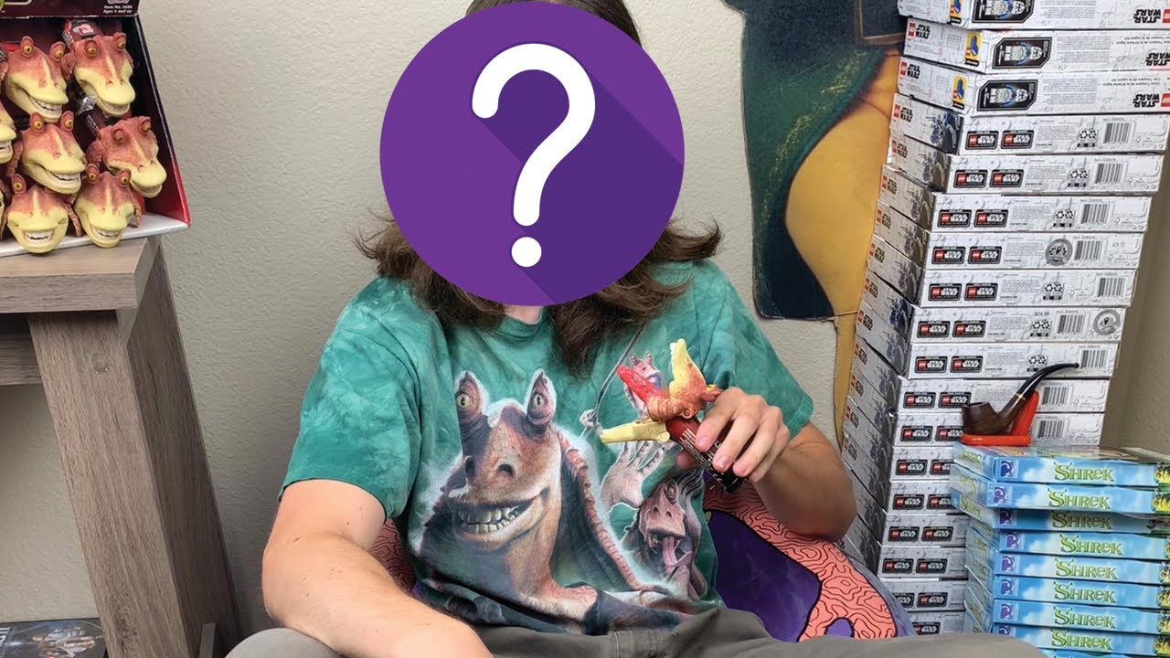 Eating A 1999 Jar Jar Binks Candy Tongue (Face Reveal) YouTube