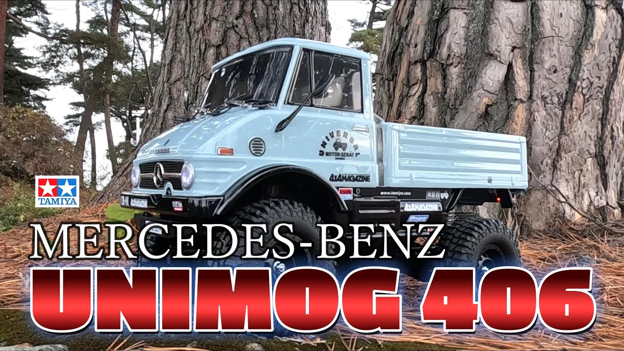 ウニモグを楽しもう！ MERCEDES-BENZ UNIMOG 406 - YouTube