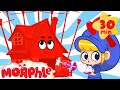 Magic House Morphle - Building Bandits | Mila and Morphle | Cartoons for Kids | Morphle TV