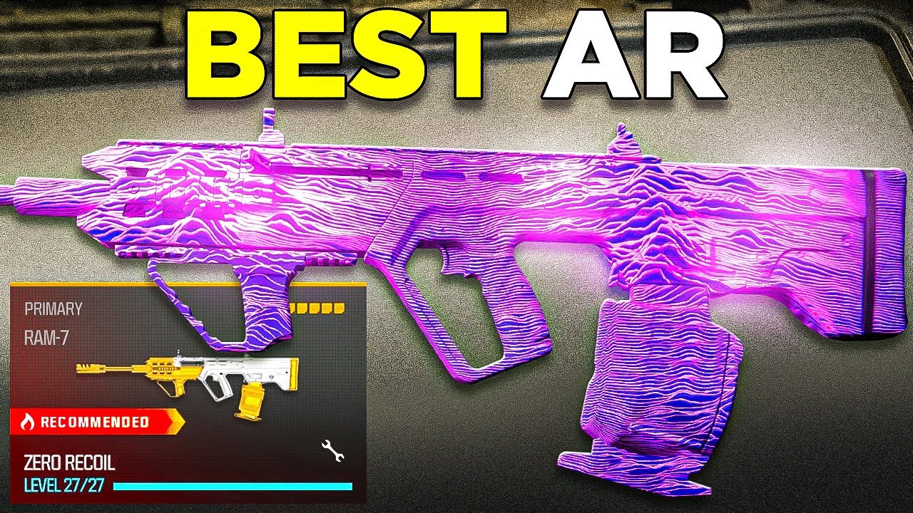 the FASTEST KILLING AR in Warzone 3! 👑 (Best RAM-7 Class Setup) - MW3