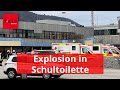 Plötzliche Explosion in Schultoilette - 19 Schüler erleiden jetzt Atemwegsreizungen