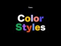 Figma tutorial: Create reusable color styles [4 of 8]