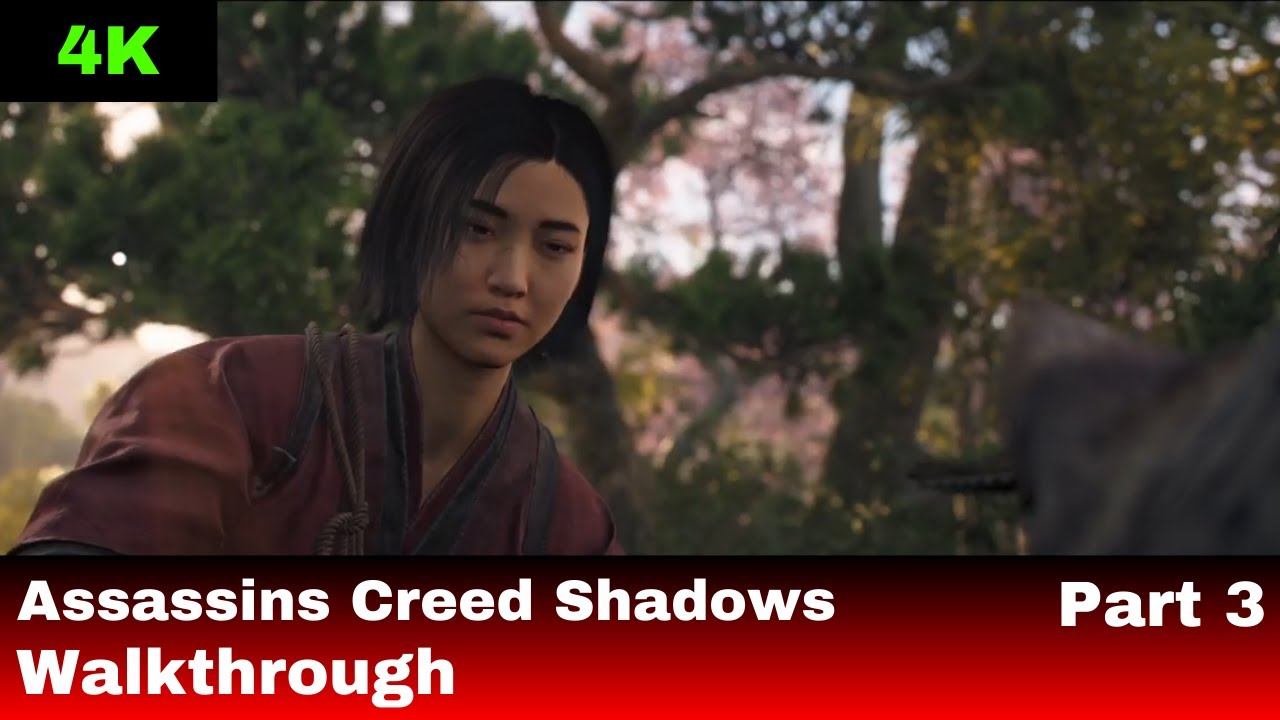 Assassin's Creed Shadows Walkthrough Part 3 - (Xbox Series X) HD ...
