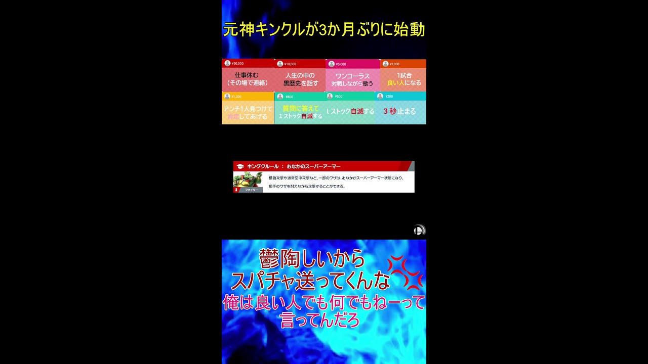 【スマブラSP】　神いくキンクルのVIP