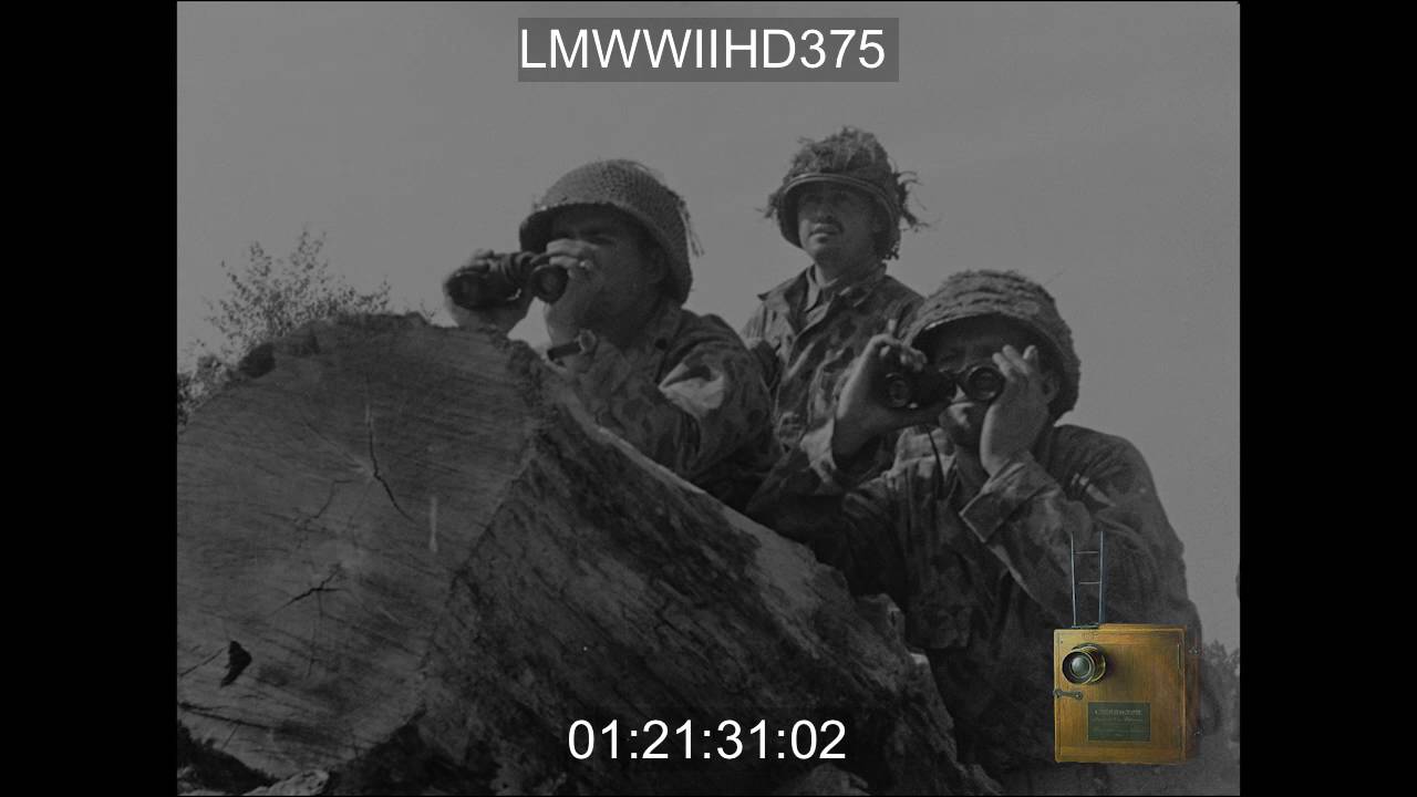 SHOULD SHOW SCENES AROUND MORTAIN. CAPTURED TOWN OF CHERENCE LE ROUSSEL, FRANCE; US 2N - LMWWIIHD375