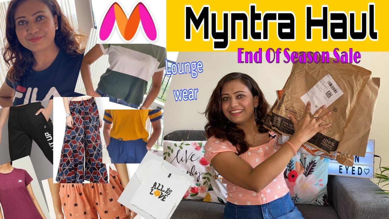 Myntra Haul Mega End Of Season Sale Lounge / Home Wear The Brown
