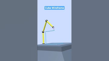 Cube Wireframe | #blender3d #animation #shorts #3danimation