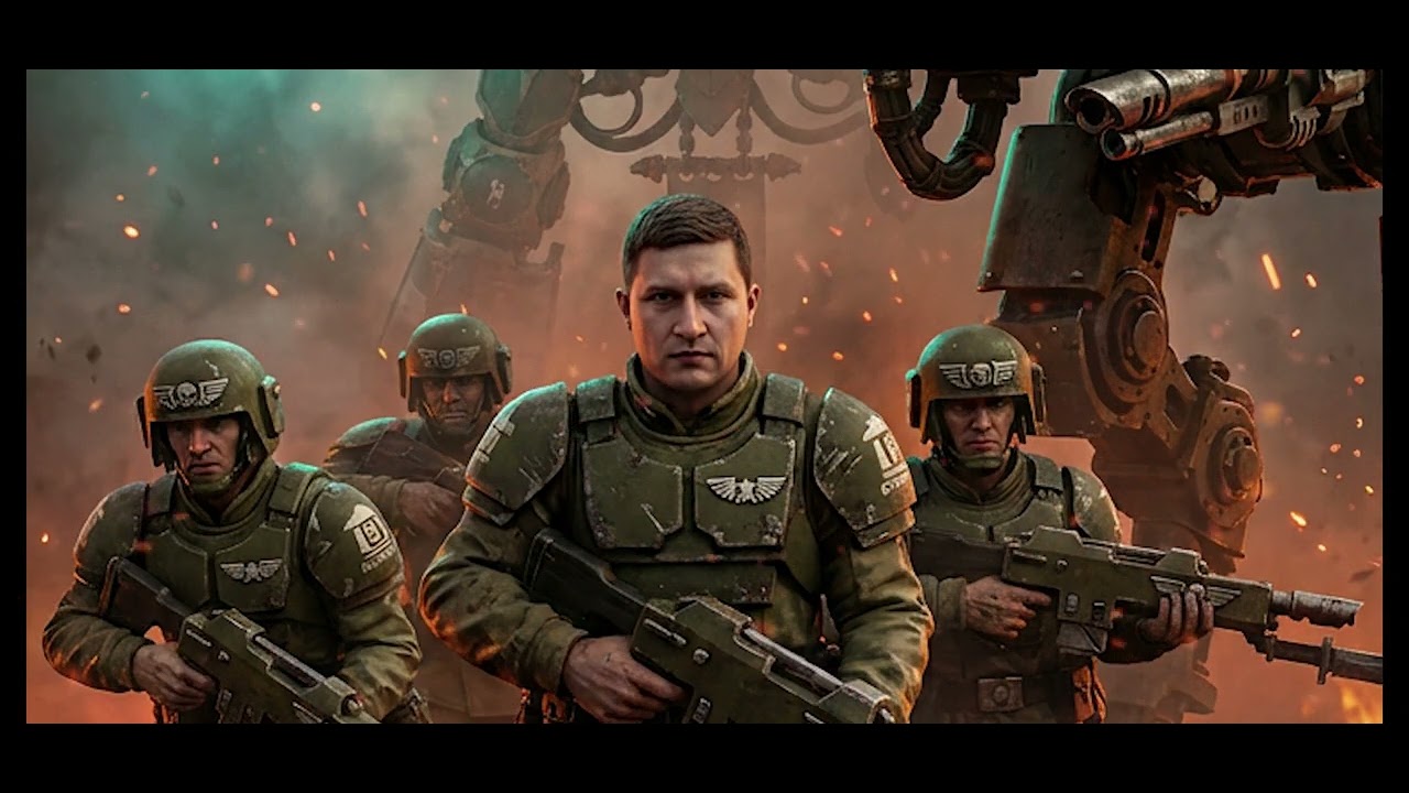 Стальной Вал (Astra Militarum) #wh40k #astramilitarum #имперскаягвардия #warhammer #sunoai