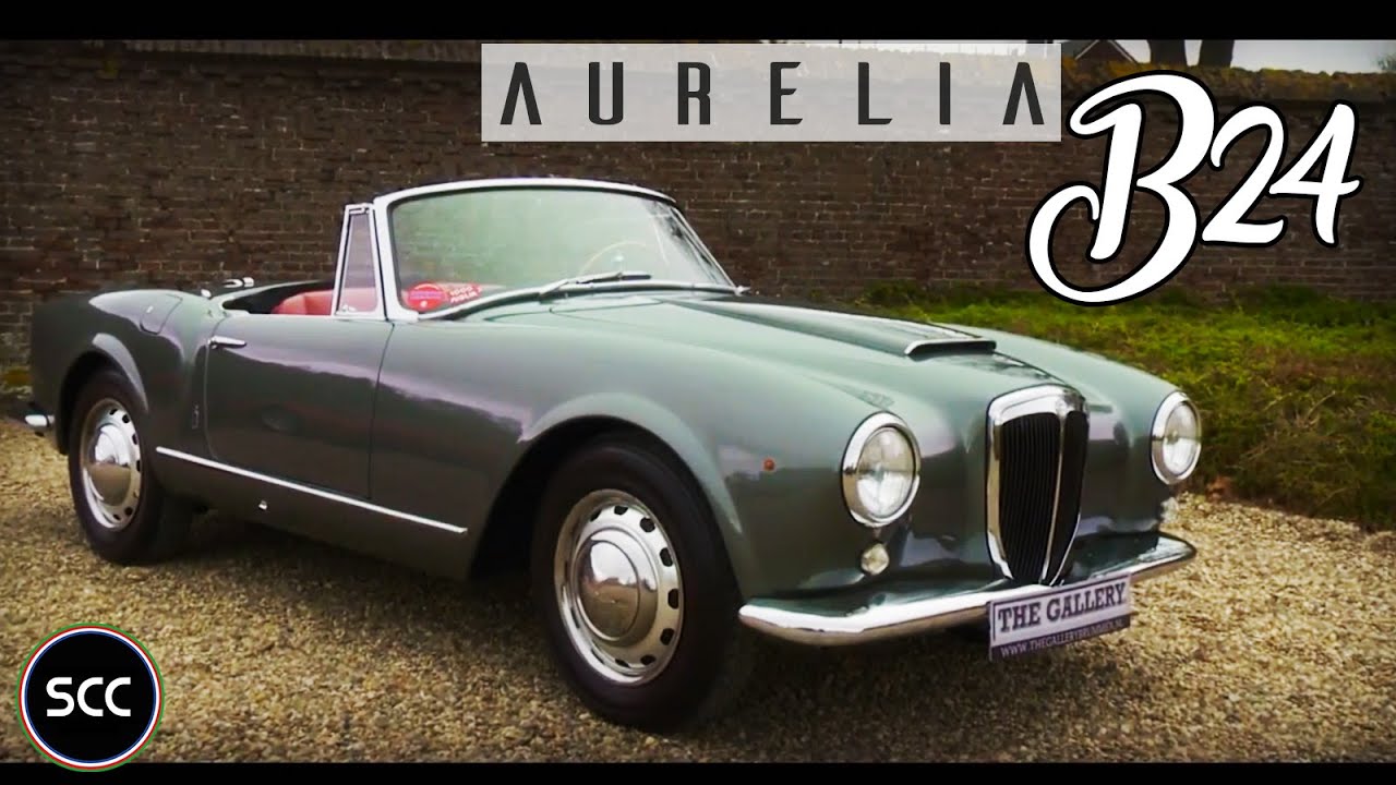 Lancia Aurelia B24 Convertible 1957 Modest Test Drive