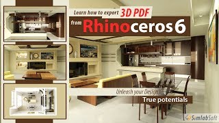Advanced 3D PDF export capabilities for Rhino Wealth
