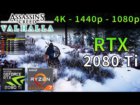 AC Valhalla, PC Benchmark Test, Ryzen 7 3700x - RTX 2070, Ultra High  Settings, 1440p 60fps ULTRA HIGH Settings …