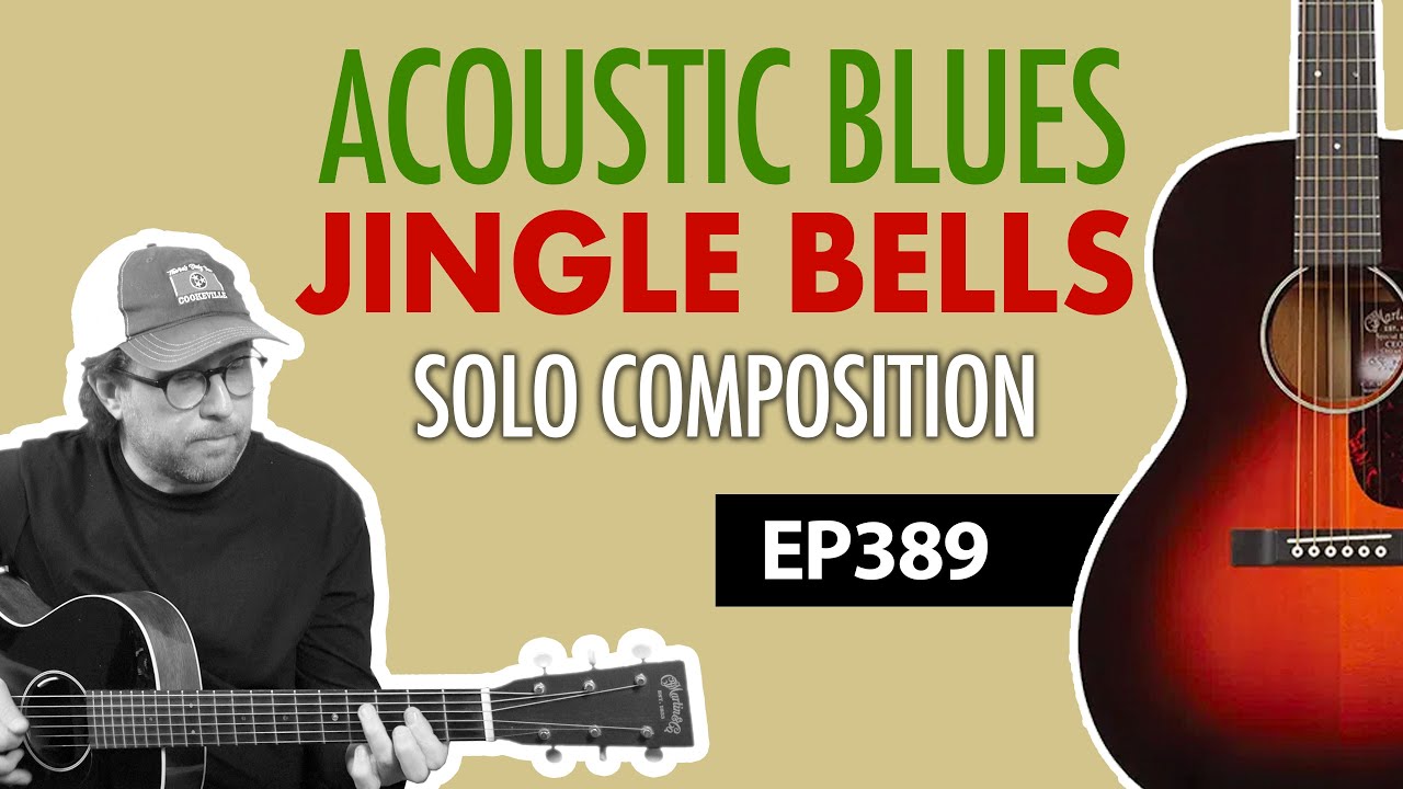Jingle Bells Acoustic Blues Guitar Version by yourself Jingle Bells